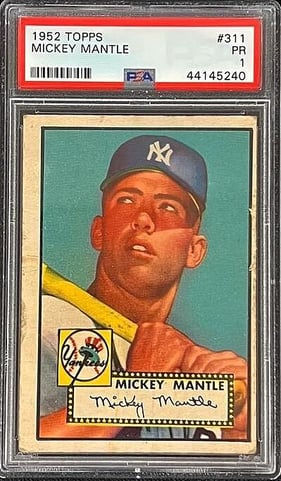 1952 Topps 5 -1