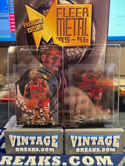 Michael Jordan Fleer Metal