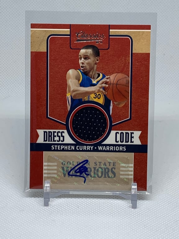 Steph Curry Patch Auto Card /25 is a FIRE Pull By Vintage Breaks