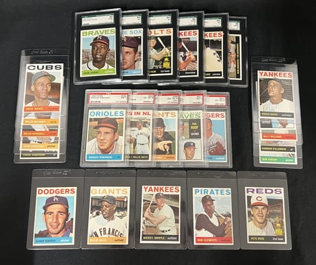 Win over 15K in Prizes Including a Complete 1964 Topps Baseball Set in the Spring Breaks Event