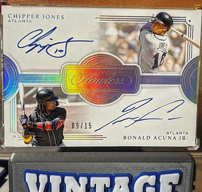 Incredible Hits From 2021 Flawless Baseball Pulled by Vintage Breaks