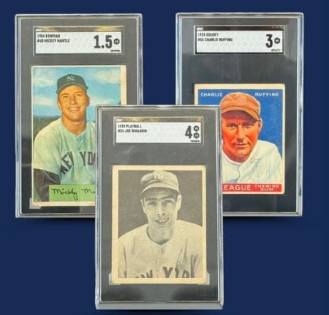 Win a 1954 Bowman Mickey Mantle and More in The Bronx Bombers Event