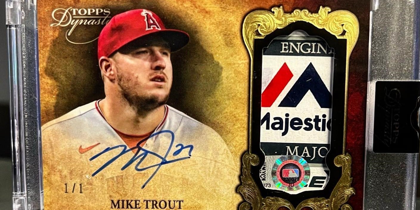 Mike Trout 1/1 Topps Dynasty Autograph Highlights Top 5 Pulls of 2022
