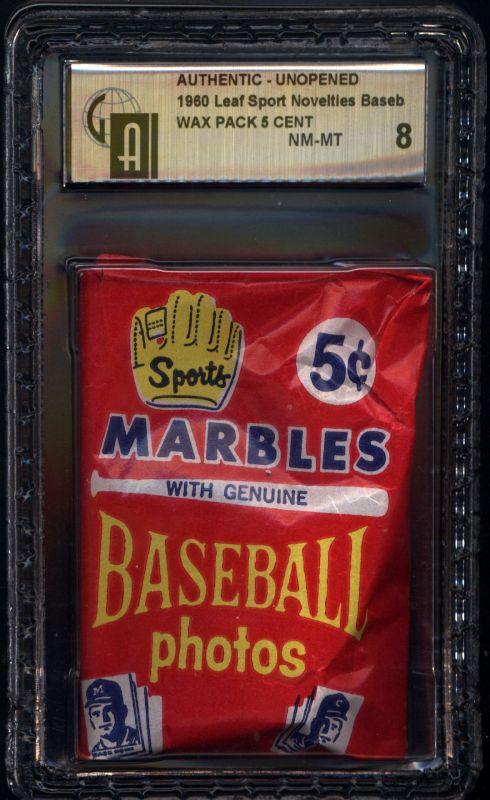 1960 Leaf Baseball Wax Pack Break Available with Vintage Breaks